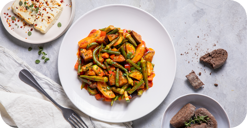 Μπριάμ με μπάμιες Κρητική συνταγή "Ας Μαγειρέψουμε"