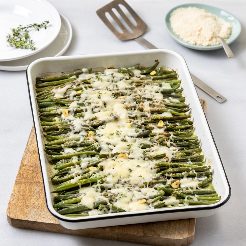 Τυρένια φασολάκια στον φούρνο